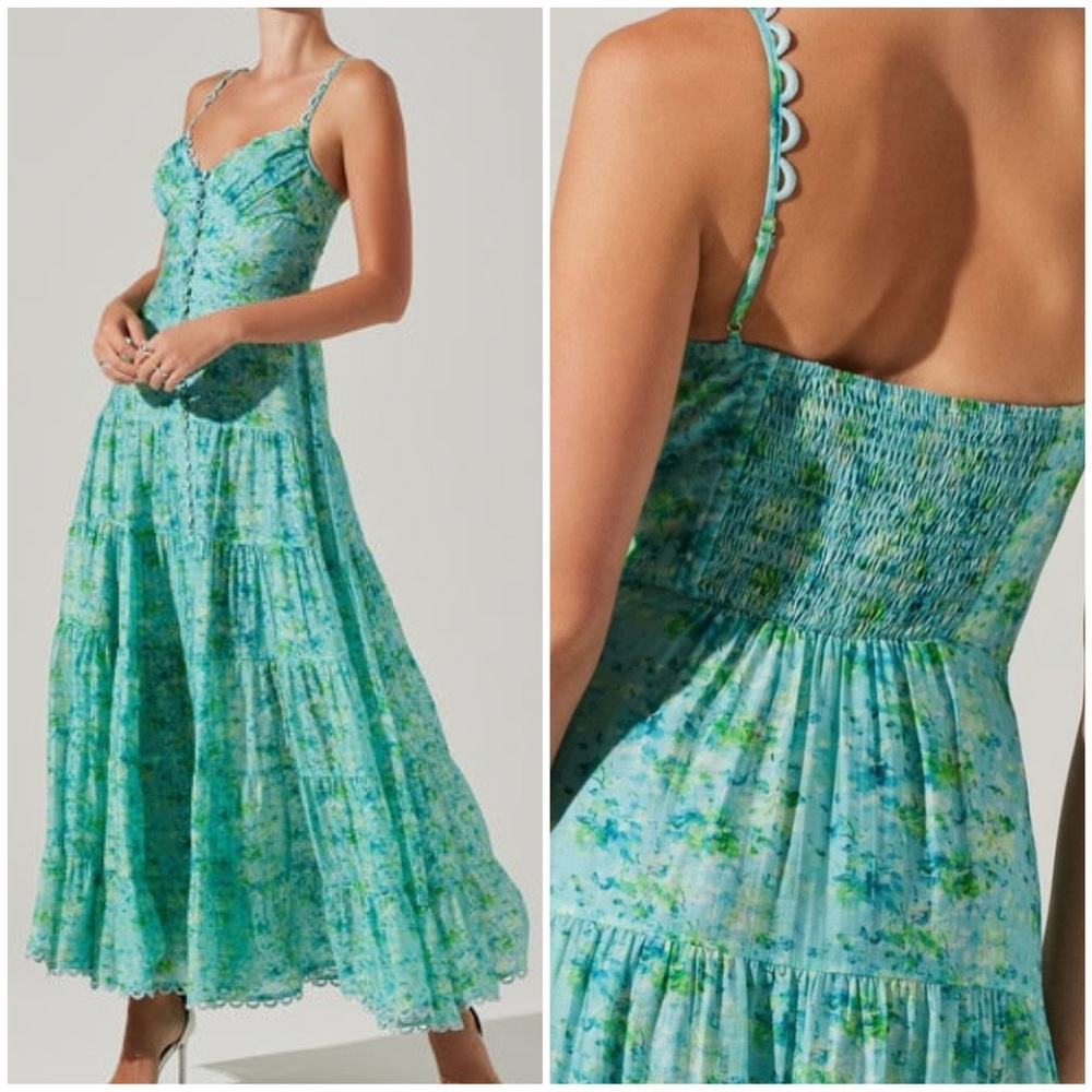 Nwt Astr Tazia Maxi Dress